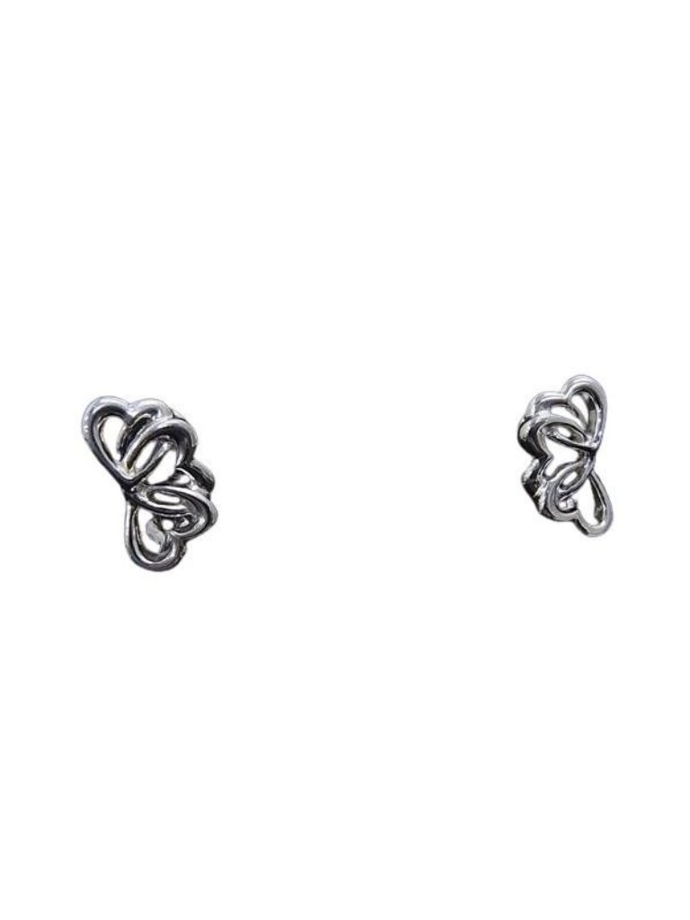 Tiffany & Co Earrings Triple Silver